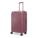 DKNY STACK LOGO Range Metallic Pink Hard 27" Medium Luggage