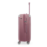 DKNY STACK LOGO Range Metallic Pink Hard 27" Medium Luggage