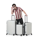 DKNY BEVELED Range White Hard 31" Large Luggage