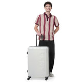 DKNY BEVELED Range White Hard 31" Large Luggage