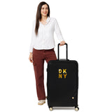 DKNY Front Row Range Black Hard 28" Large Luggage