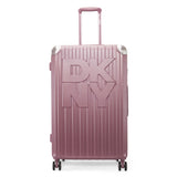 DKNY STACK LOGO Range Metallic Pink Hard 31" Large Luggage