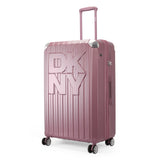 DKNY STACK LOGO Range Metallic Pink Hard 31" Large Luggage