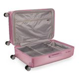 DKNY STACK LOGO Range Metallic Pink Hard 31" Large Luggage