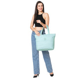 DKNY Crosswalk Range Sea Foam Soft Tote