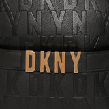 DKNY Impressionist Range Black Soft One Size Backpack