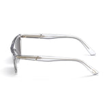 Diesel Mens Grey Lens Crystal Geometric Sunglasses with 100% UV Protection - DL0304 57 26C