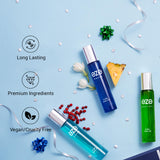Eze Perfume Fragrance Gift Set (Surge 18ml + Elation 18ml + Nomad 18ml )