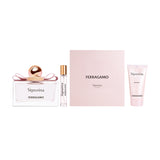 Ferragamo Signorina Gift Set (Eau de Parfum 100ml + Body Lotion 50ml + Pocket Spray 15ml)