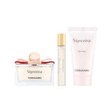 Ferragamo Signoria Gift Set (Eau de Parfum 100ml + 15ml + Body Lotion 100ml)