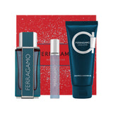 Ferragamo Intense Leather Gift Set (Eau de Parfum 100ml + 15ml + Shower Gel 100ml)
