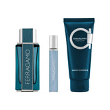 Ferragamo Intense Leather Gift Set (Eau de Parfum 100ml + 15ml + Shower Gel 100ml)
