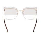 Tom Ford Womens Brown Lens Gold Butterfly Sunglasses with 100% UV Protection - FT0682 63 28G