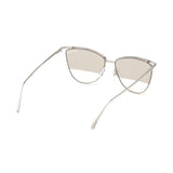 Tom Ford Womens Beige Lens Silver Navigator Sunglasses with 100% UV Protection - FT0684 58 16B
