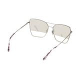 Tom Ford Womens Beige Lens Silver Butterfly Sunglasses with 100% UV Protection - FT0738 61 16C