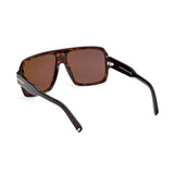 Tom Ford Mens Brown Lens Brown Square Sunglasses with 100% UV Protection - FT0933 58 52J