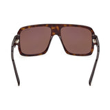 Tom Ford Mens Brown Lens Brown Square Sunglasses with 100% UV Protection - FT0933 58 52J