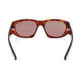 Tom Ford Mens Brown Lens Brown Oval Sunglasses with 100% UV Protection - FT0987 53 53E