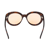 Tom Ford Womens Brown Lens Brown Oval Sunglasses with 100% UV Protection - FT1009 55 52E