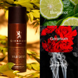 Giordano Wild Safari Deodorant Spray 200ml