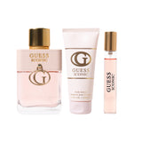 Guess Iconic Women Gift Set (Eau de Parfum 100ml + Travel Spray 15ml + Body Lotion 100ml + Pouch)