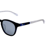 Guess Mens Grey Lens Blue Round Sunglasses with 100% UV Protection - GU6945-F 53 92C