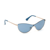 Guess Womens Blue Lens Blue Cat Eye Sunglasses with 100% UV Protection - GU7630 00 92V