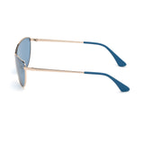 Guess Womens Blue Lens Blue Cat Eye Sunglasses with 100% UV Protection - GU7630 00 92V