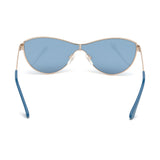 Guess Womens Blue Lens Blue Cat Eye Sunglasses with 100% UV Protection - GU7630 00 92V