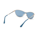 Guess Womens Blue Lens Blue Cat Eye Sunglasses with 100% UV Protection - GU7630 00 92V