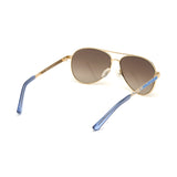 Guess Kids Brown Lens Gold Pilot Sunglasses with 100% UV Protection - GU9187 51 32F