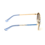 Guess Kids Brown Lens Gold Pilot Sunglasses with 100% UV Protection - GU9187 51 32F