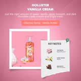 Hollister Vanilla Cream Fragrance Mist 125ml