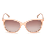Idee Brown Gradient Lens Butterfly Sunglass Full Rim Shiny Light Brown Frame With 100% Uv Protection - Ids2696C9Psg