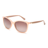 Idee Brown Gradient Lens Butterfly Sunglass Full Rim Shiny Light Brown Frame With 100% Uv Protection - Ids2696C9Psg