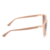 Idee Brown Gradient Lens Butterfly Sunglass Full Rim Shiny Light Brown Frame With 100% Uv Protection - Ids2696C9Psg