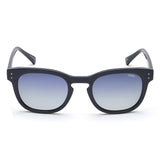 Idee Blue Gradient Lens Square Sunglass Full Rim Shiny Blue Frame With 100% Uv Protection - Ids2817C6Psg
