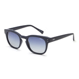 Idee Blue Gradient Lens Square Sunglass Full Rim Shiny Blue Frame With 100% Uv Protection - Ids2817C6Psg