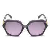 Idee Violet Gradient Lens Square Sunglass Full Rim Shiny Crystal Violet Frame With 100% Uv Protection - Ids2860C4Psg