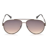 Idee Brown Gradient Fm Lens Pilot Sunglass Full Rim Shiny Brown Frame With 100% Uv Protection - Ids2877C3Sg