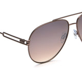 Idee Brown Gradient Fm Lens Pilot Sunglass Full Rim Shiny Brown Frame With 100% Uv Protection - Ids2877C3Sg