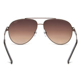 Idee Brown Gradient Fm Lens Pilot Sunglass Full Rim Shiny Brown Frame With 100% Uv Protection - Ids2877C3Sg