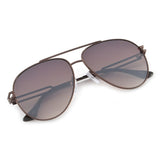 Idee Brown Gradient Fm Lens Pilot Sunglass Full Rim Shiny Brown Frame With 100% Uv Protection - Ids2877C3Sg