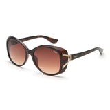 Idee Brown Gradient Lens Square Sunglass Full Rim Shiny Brown Demi-Light Gold Frame With 100% Uv Protection - Ids2883C2Sg