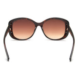 Idee Brown Gradient Lens Square Sunglass Full Rim Shiny Brown Demi-Light Gold Frame With 100% Uv Protection - Ids2883C2Sg
