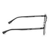 Idee Green Gradient Lens Square Sunglass Full Rim Shiny Black Frame With 100% Uv Protection - Ids2917C1Psg