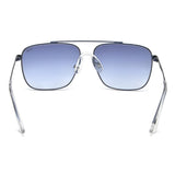 Idee Blue Gradient Lens Rectangular Sunglass Full Rim Shiny Dark Blue Frame With 100% Uv Protection - Ids2921C3Sg