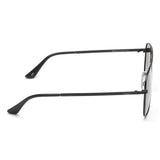 Idee Green Gradient Lens Square Sunglass Full Rim Shiny Black Frame With 100% Uv Protection - Ids2923C1Psg
