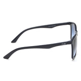 Irus Blue Gradient Lens Square Sunglass Full Rim Shiny Blue Frame With 100% Uv Protection - Irs1103C3Sg