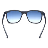 Irus Blue Gradient Lens Square Sunglass Full Rim Shiny Blue Frame With 100% Uv Protection - Irs1103C3Sg